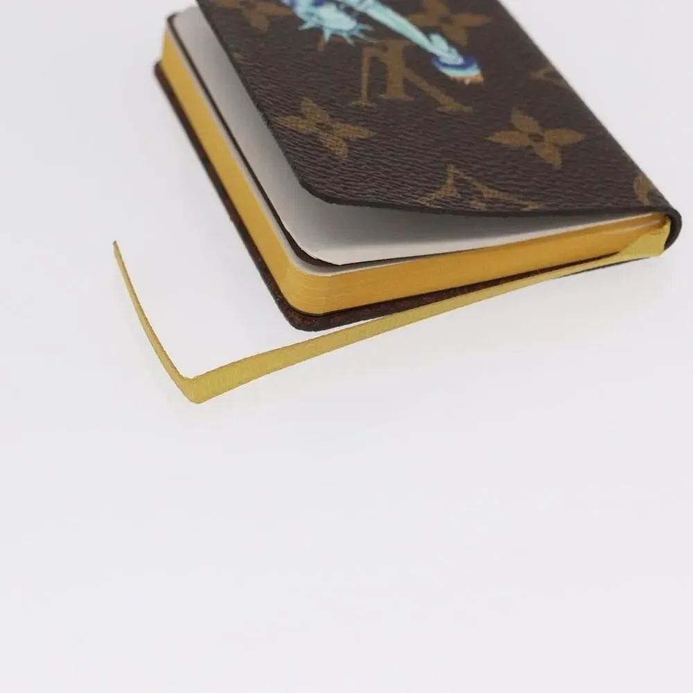 Louis Vuitton Monogram Note Mini Carnejour Planner 4 Book Set Brown